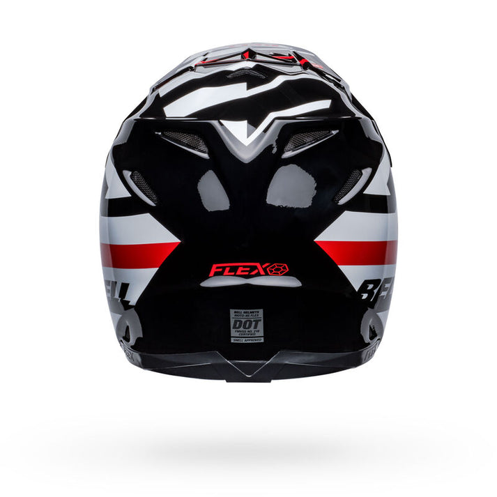 Bell Moto-9S Flex Banshee MX Helmet Black/Red