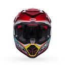 Bell Moto-9S Flex Tagger Edge MX Helmet White/Aqua