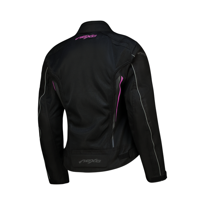 Nexo Ladies Milano Airflow Jacket Black/Pink