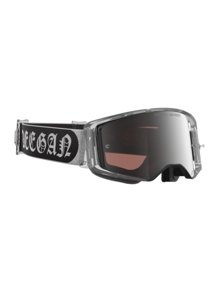 Alpinestars Supertech Deegan Goggles Silver/Black Mirror Silver