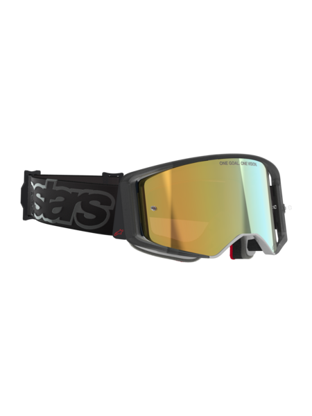 Alpinestars Supertech Vista Goggles Black Mirror Gold
