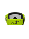 Alpinestars Vision 3 Wordmark Goggles Flou Yellow Mirror Silver