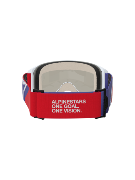 Alpinestars Vision 5 Corp Goggles Red/Purple Mirror Red