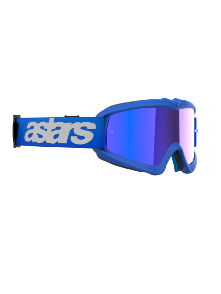 Alpinestars Youth Vision Blaze Goggles Blue Mirror Blue