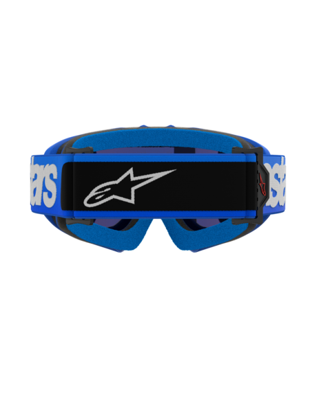 Alpinestars Youth Vision Blaze Goggles Blue Mirror Blue