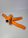 Lizzard Radiator Hose Kit KTM|HSQ|GG 2T '17-23 Orange