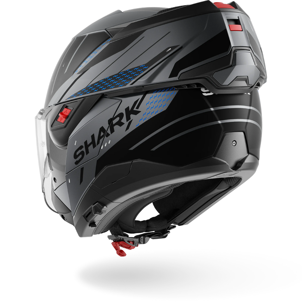 Shark OXO Flip Up Helmet Rydger Mat ABK
