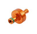 Enduro-Pro Quick Disconnect Inline Fuel Filter Orange