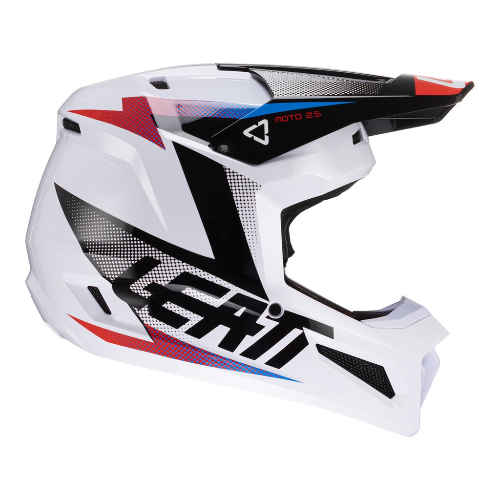 Leatt MX Helmet Moto 2.5 V24 Black/White