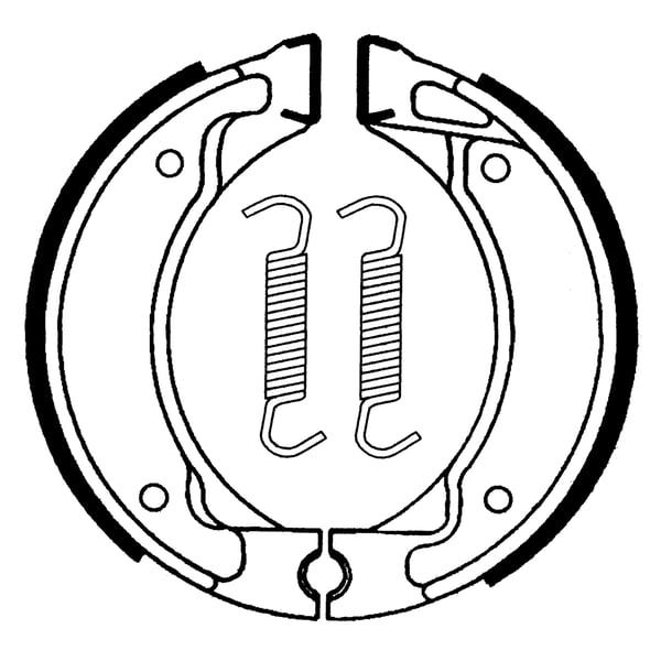 Motrix Brake Shoe 110X25
