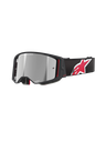Alpinestars Goggles Supertech Corp Black/Red Mirror Silver