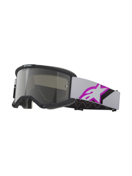 Alpinestars Goggles Vision 5 Corp Light Grey/Purple Mirror Silver
