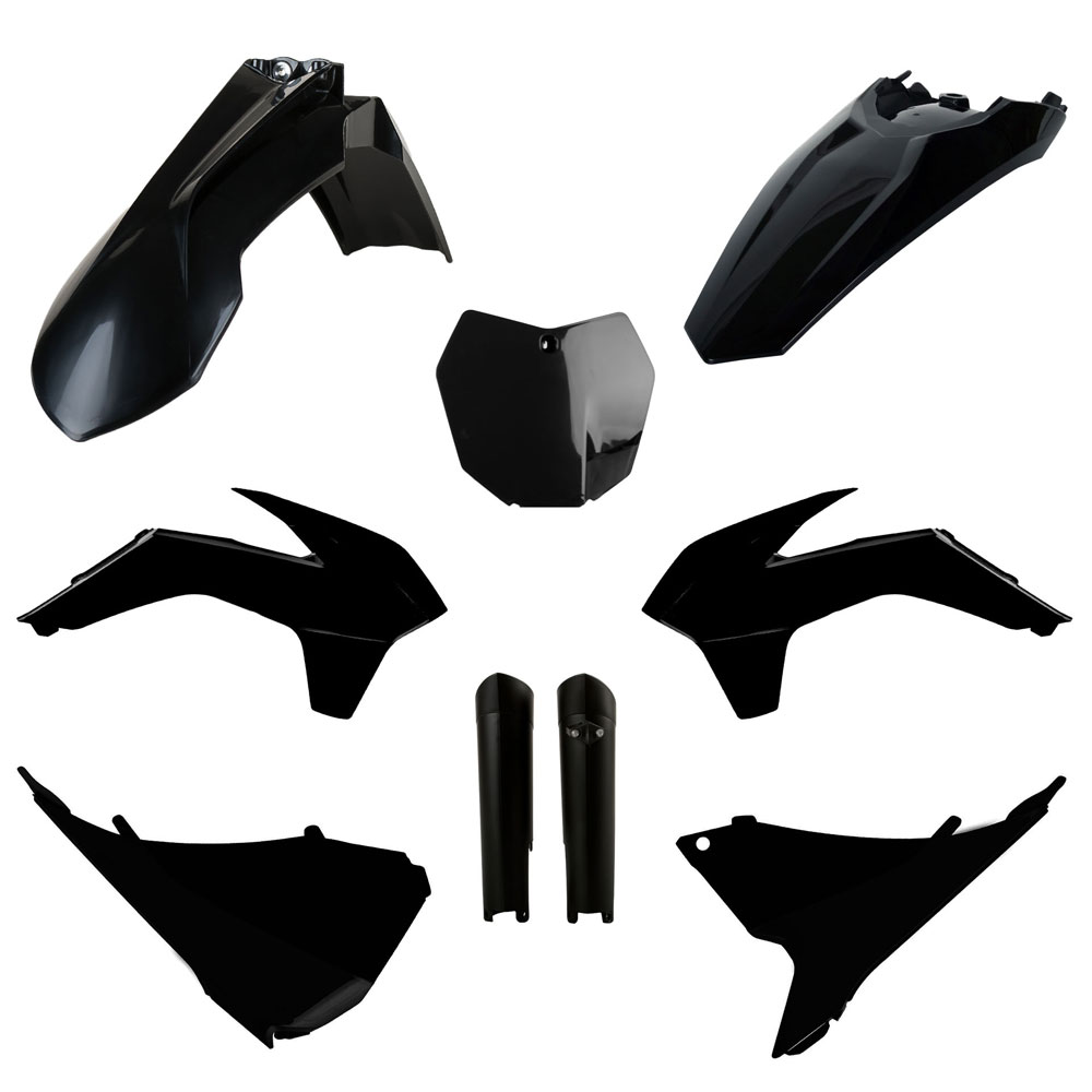Polisport Plastics Kit KTM SX/SX-F '13-14 Black