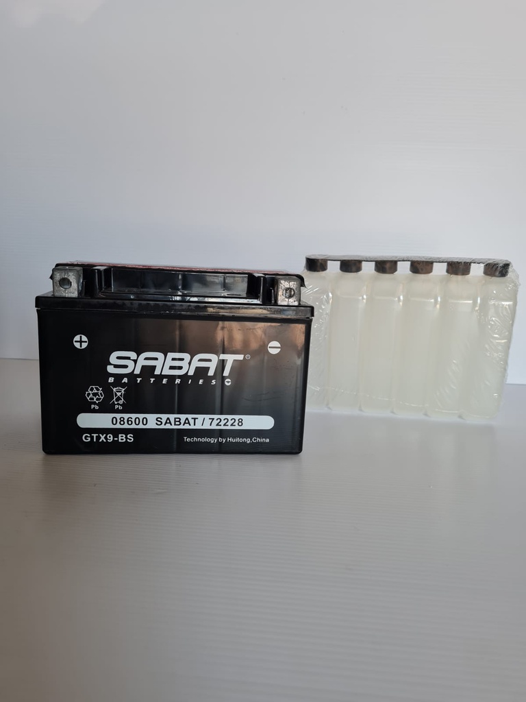 Sabat Battery GTX9-BS Dry with Acid