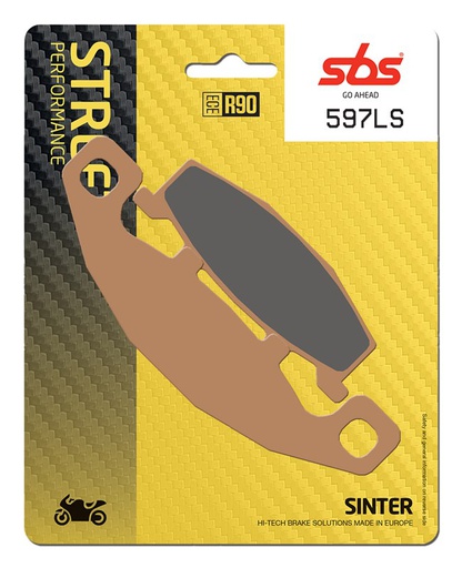 [SBS-597LS] SBS Brake Pad FA129 Street Sinter Rear