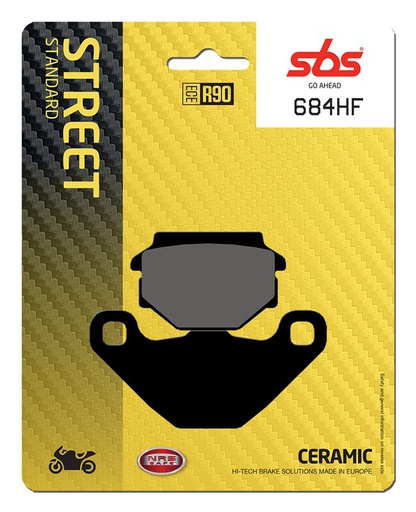 [SBS-684HF] SBS Brake Pad FA173 Ceramic