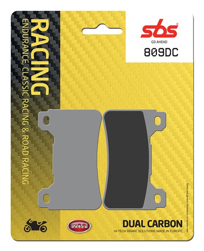[SBS-809DC] SBS Brake Pad FA390 Racing Dual Carbon Front