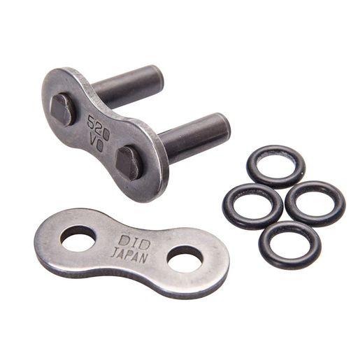 [DID-530VOZJ] DID Chain Masterlink 530 VO Rivet Type O-Ring Natural