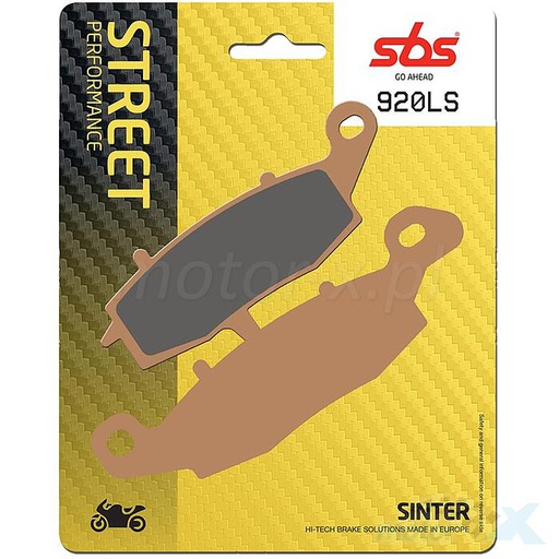 [SBS-920LS] SBS Brake Pad 920LS Street Sinter Rear