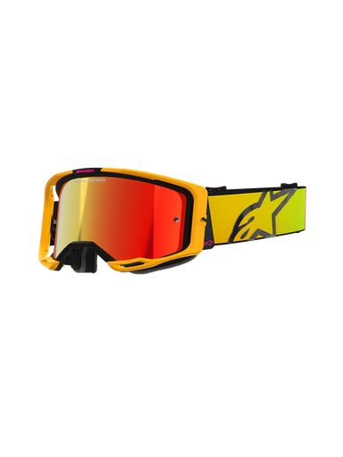 [ALP-AS5101625/5023] Alpinestars Goggles Vision 8 Corp Yellow/Pink Mirror Red