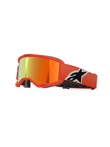 [ALP-AS5101825/480] Alpinestars Goggles Vision 5 Corp Orange Mirror Red