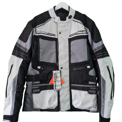 [NXO-N-NAV-ICEB-E] Nexo Navigator Adventure Jacket Grey/Black