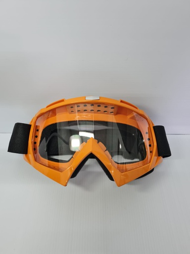 [RCT-RC-GOGGLE-ORA-CL] Racecraft Goggle Orange - Clear Lens