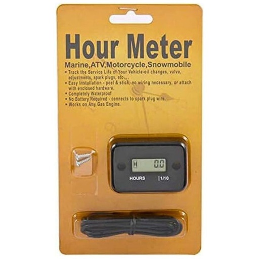 [NB-MC41-0010] Inductive Hour Meter Black