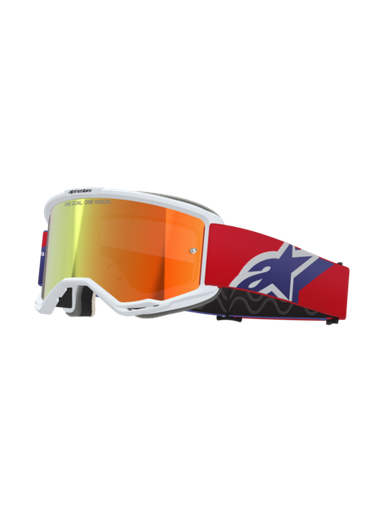 [ALP-AS5101825/3154] Alpinestars Goggles Vision 5 Corp Red/Purple Mirror Red