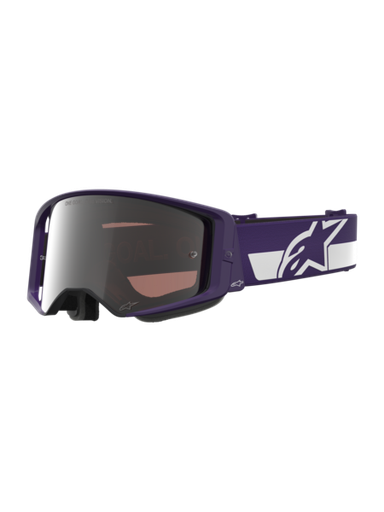 [ALP-AS5101226-3168] Alpinestars Goggles Supertech Hunta Purple/White Mirror Silver