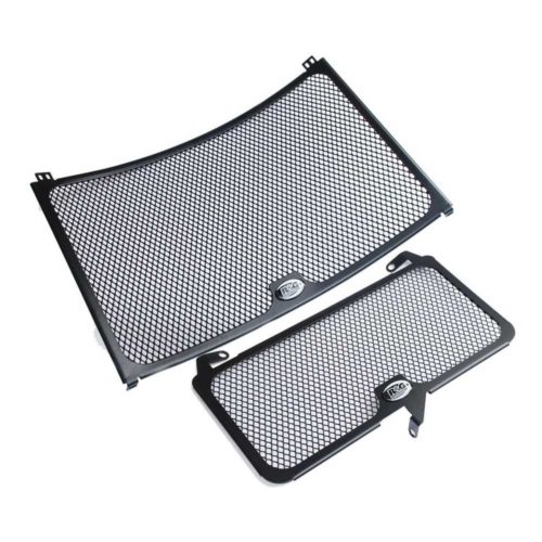 [RNG-RAD9014BK] R&G Radiator & Oil Cooler Guard GSX1300R Hayabusa '08-24 Black