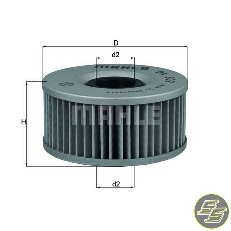 Mahle Oil Filter OX802