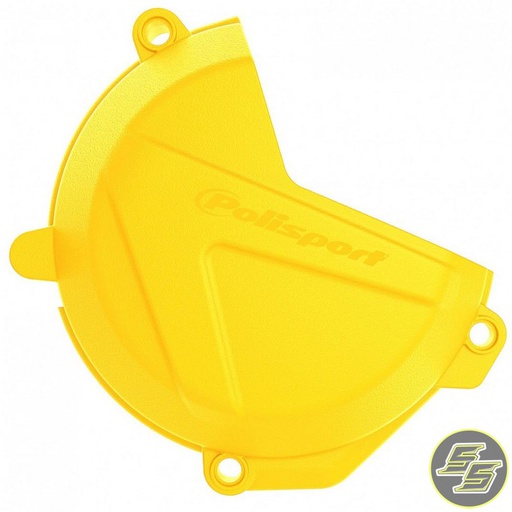 [POL-8460400004] Polisport Clutch Cover Protector KTM | Husqvarna 250F|350F '16-20 HQ Yellow