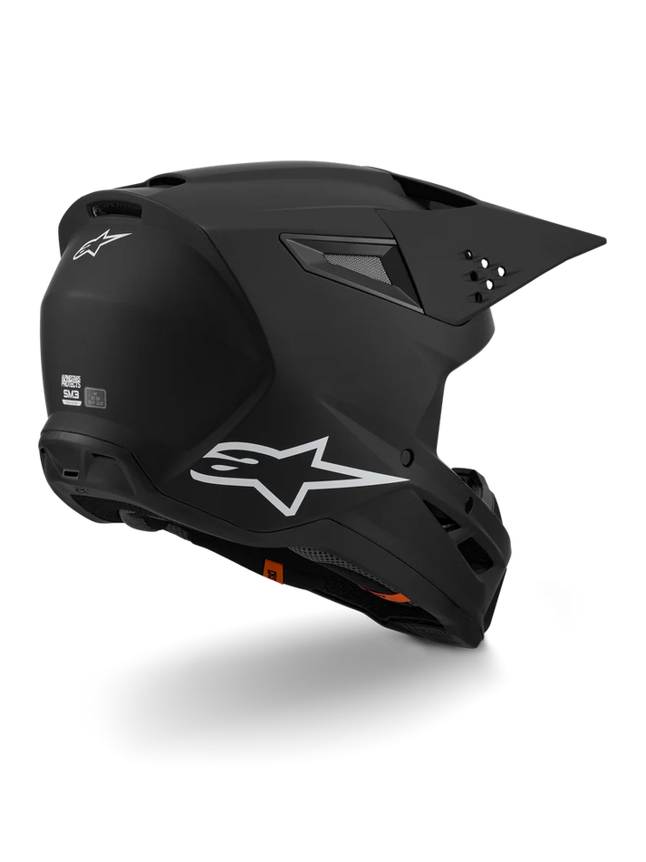 Alpinestars Supertech M3 Solid Matte Black Helmet ECE06