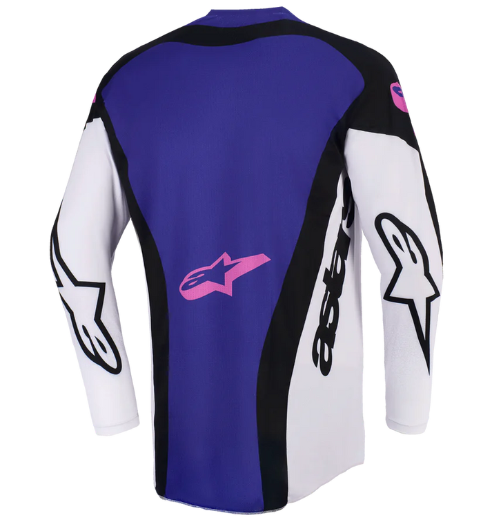 Alpinestars 2026 Techstar Knif Jersey Black/Light Grey/Purple