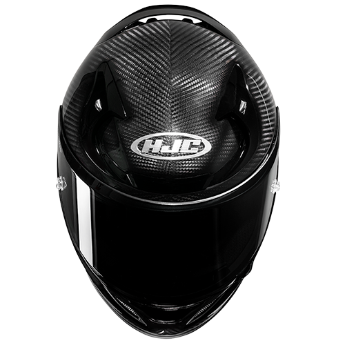 HJC Full Face Carbon Soild Helmet RPHA 12 Black