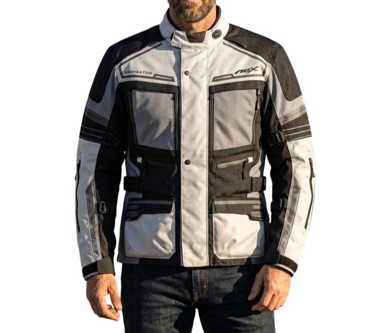 Nexo Navigator Adventure Jacket Grey/Black