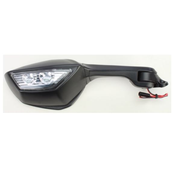 Emgo OE Mirror Kawasaki ZX10 '11-15 RH Black