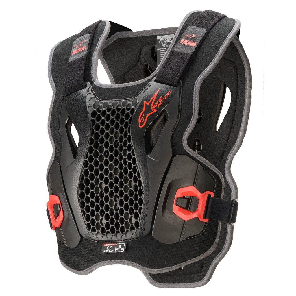 Alpinestars Bionic Action Chest Protector Black/Red