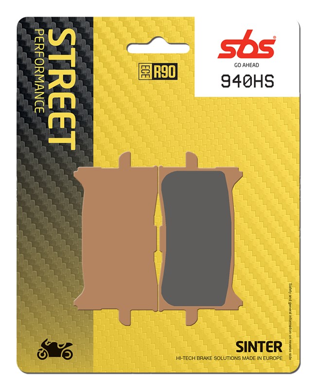 SBS Brake Pad FA679 Street Sinter Front