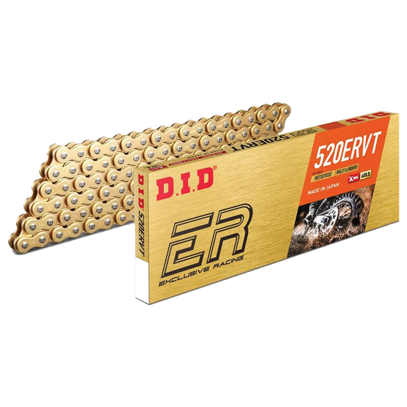 DID Chain 520 120L ERV7 X-Ring ZB Rivet Gold
