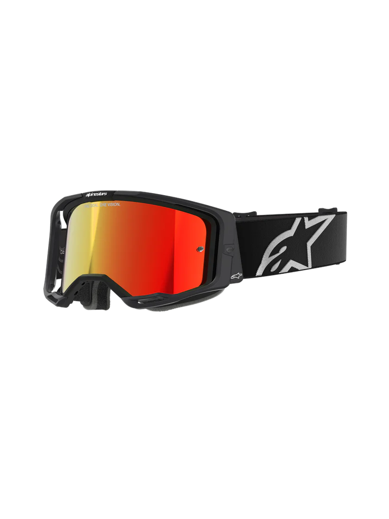 Alpinestars Goggles Vision 8 Corp Black Mirror Red