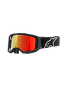 Alpinestars Goggles Vision 8 Corp Black Mirror Red