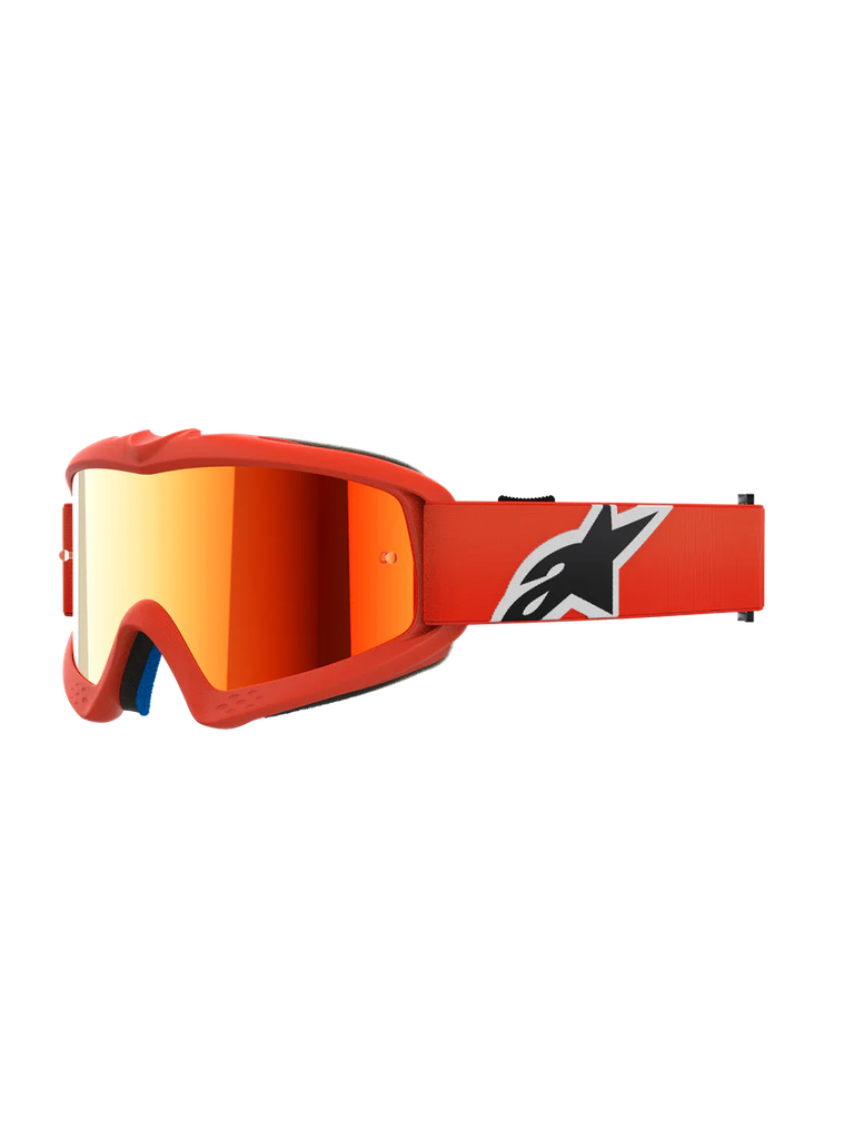 Alpinestars Goggles Youth Vision Corp Orange Mirror Red