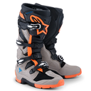 Alpinestars Tech 7 Enduro 2026 Boots White/Warm Grey/Orange Fluo