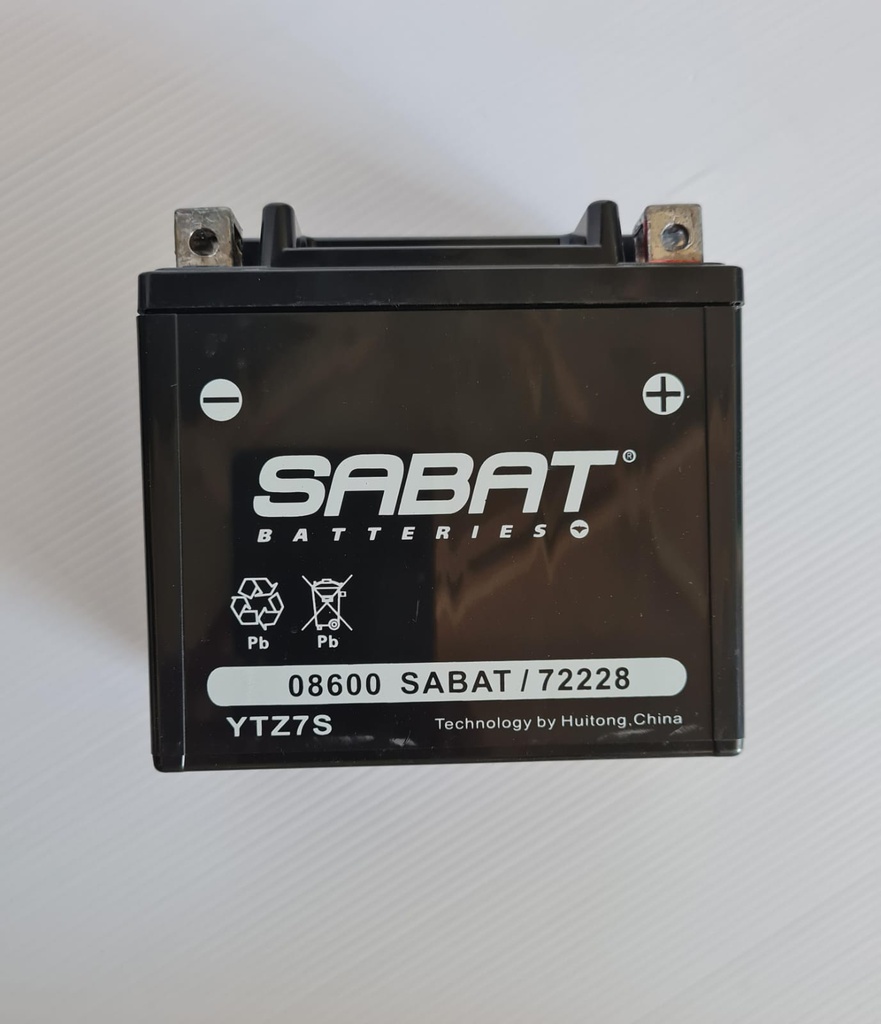 Sabat Battery YTZ7S Dry with Acid
