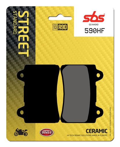 [SBS-590HF] SBS Brake Pad FA123 Ceramic
