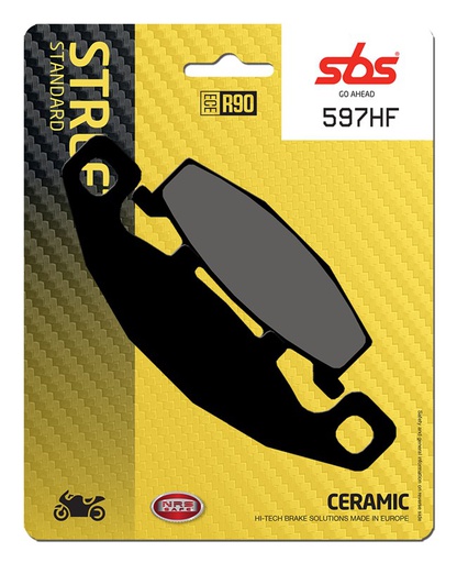 [SBS-597HF] SBS Brake Pad FA129 Ceramic