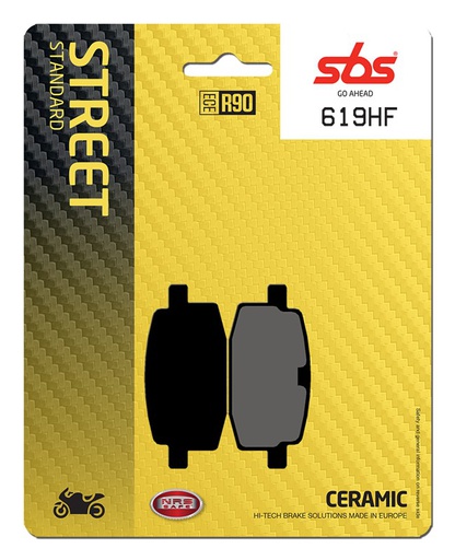 [SBS-619HF] SBS Brake Pad FA169 Ceramic