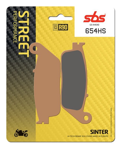 [SBS-654HS] SBS Brake Pad FA196 Street Sinter Front
